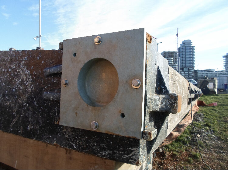 agentschapMDK's tweet photo. De renovatie van de ebbedeuren in de Visserijdoksluis in Oostende @StadaanZee is bijna klaar! Volgende week kan de sluis opnieuw in gebruik genomen worden. Dankzij het team van aannemers en projectleiding konden we de planning aanhouden. #mdkinbeeld @Vlaamsewaterweg https://t.co/imn2bcR2qA