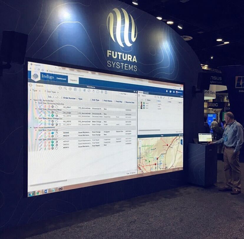 FuturaGIS's tweet photo. For #FlashbackFriday, we’re flashing back to #TechAdvantage 2019! We loved demonstrating products at our booth. We’re so excited to attend Tech Advantage this year and see everyone in person again. https://t.co/cjUmP2RqC7