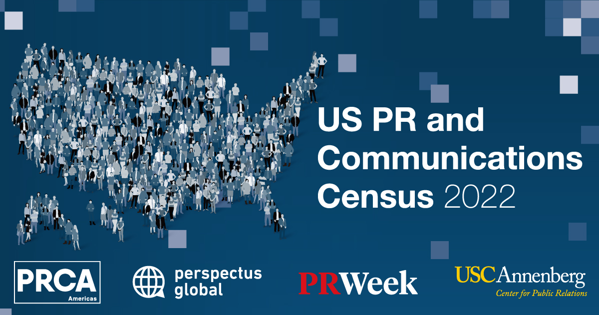 .<a href="/PRCA_AMERICAS/">PRCA Americas</a> launched its inaugural US PR Census in collaboration with @USCCenter4PR and <a href="/PRWeekUS/">PRWeekUS</a>.

If you're a PR pro in North America, spare a few minutes and take the survey: ow.ly/MAQ050I0Bph | <a href="/Perspectus_/">Perspectus Global</a>