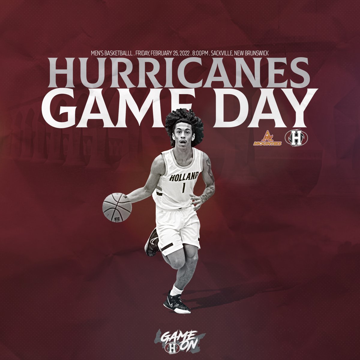 IT'S GAME DAY!🎉

The basketball 'Canes hit the road to take on the Mounties. Follow with live updates posted here.

🏀WBBALL | 6pm at MTA | Sackville, NB

🏀MBBALL | 8pm at MTA | Sackville, NB

WATCH | Acaa.tv

#GameOn