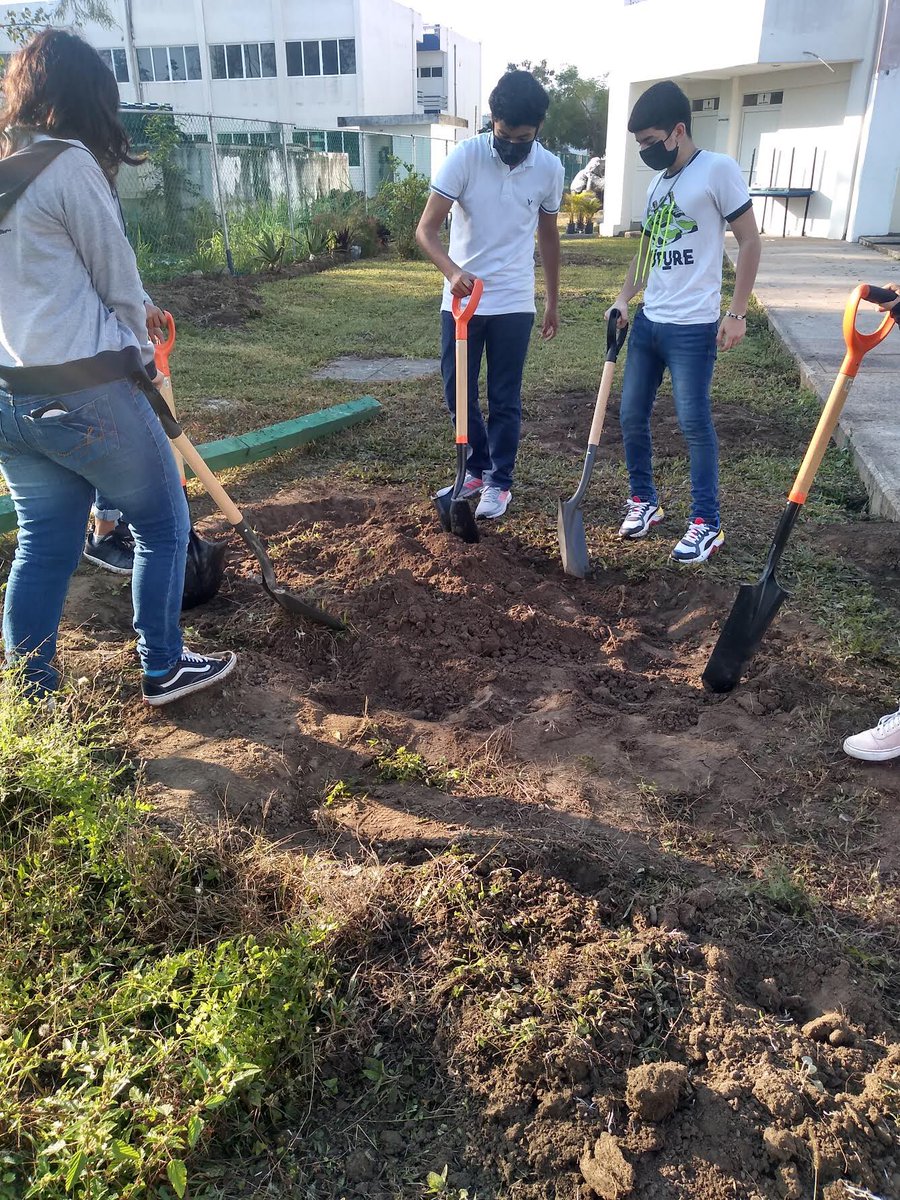 MrMacxonCSA's tweet photo. Huerto y jardín de la salud, iniciamos de nuevo nuestro proyecto, con la finalidad de crear conciencia en los estudiantes, en el cuidado del ambiente, a través desarrollo sostenible y sustentable
@AppleEDU @ColegioSnAngel_  #ADSinProcess #ColegioSnAngel #CSAPozaRica #Knotion https://t.co/tkjJs9PqAd