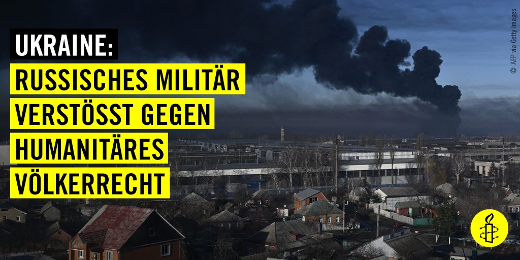 Unsere Untersuchungen belegen, dass #Russland gegen das humanitäre Völkerrecht bei der Invasion in die #Ukraine verstößt. Das russische Militär greift wahllos Wohngebiete und Objekte wie Krankenhäuser an. Lies hier mehr dazu: bit.ly/3Hs2HDq