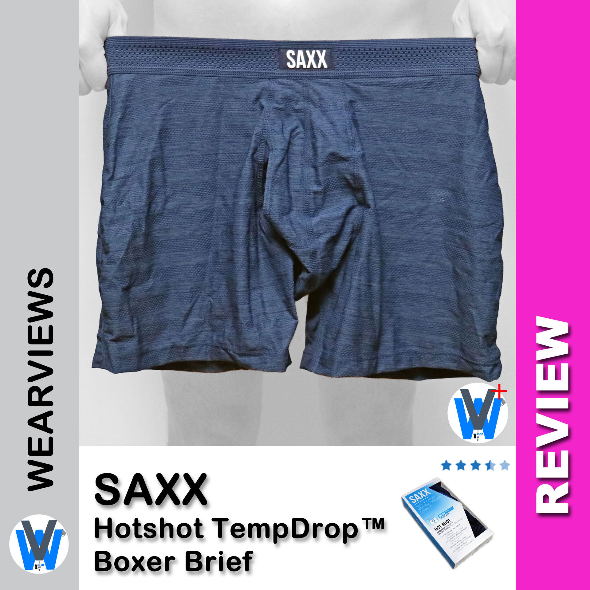 SAXX Hot Shot Drop Temp Boxer Brief - Full Review 