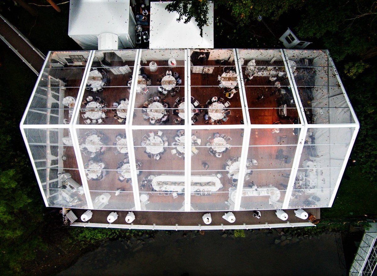 Our clearspan tents are simply magical ✨ They make for a great venue, white or clear roofed, they bring everyone together under one.
•
Contact us today to reserve yours for an upcoming celebration!
#ClearspanTents #TentVenue #WeddingVenue #WeddingReception