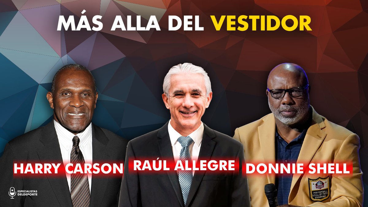 EspecialistasDD's tweet photo. HOY Revive la plática de @RaulAllegre con las leyendas #HarryCarson y @donnie_shell
Esta tarde en #EspecialistasDelDeporte 🎙
6:00pmMX | 7:00pmET
Sé un #EspecialistaDD https://t.co/HkKwaEFYYM https://t.co/ldcT8xCOho