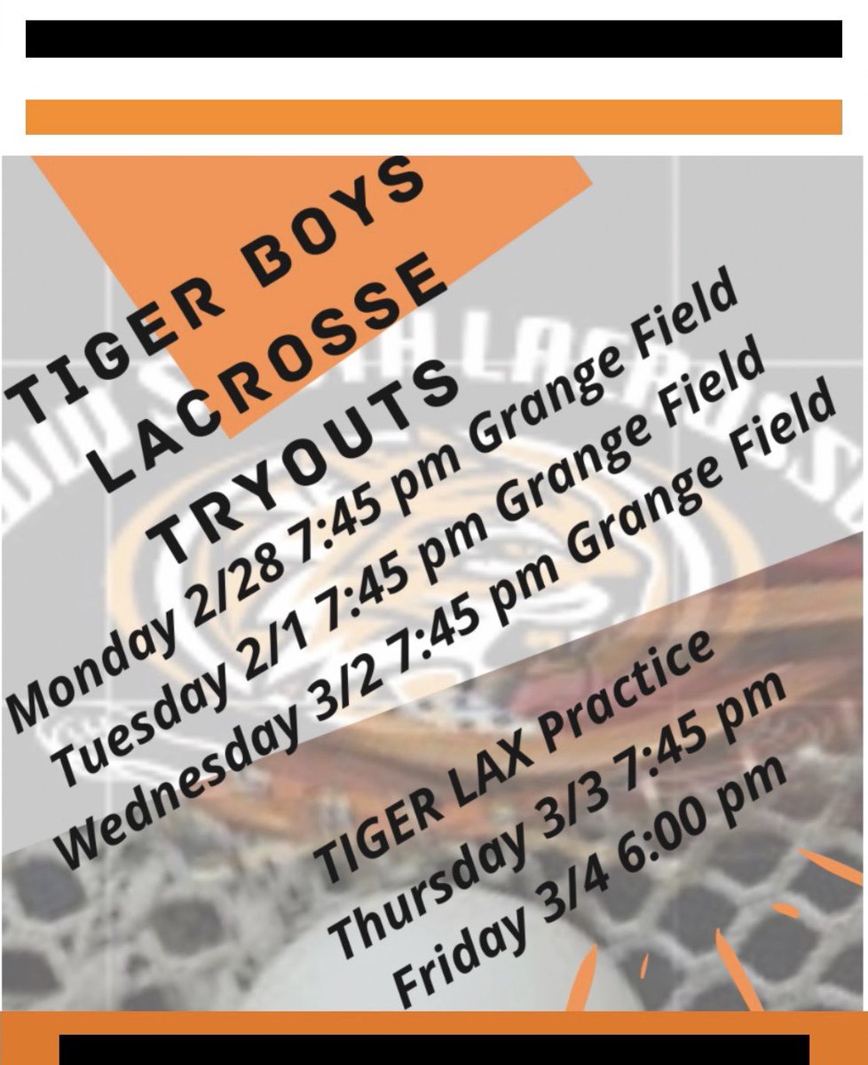 WWS Tiger Lacrosse tweet media