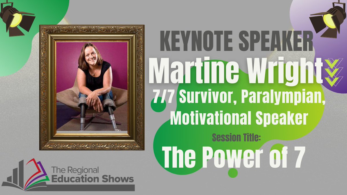 The Regional Education Shows (@regionaledshows) on Twitter photo #speakerspotlight! We're delighted to announce that Paralympian & Captain of GB Sitting Volleyball Team, 7/7 Survivor and Motivational Speaker💪 <a href="/martine_wright/">martine wright MBE</a> will be joining us as our closing #keynote #speaker at our regional shows!🎉
#excited #edutwitter #liveevents #speakerspotlight! We're delighted to announce that Paralympian & Captain of GB Sitting Volleyball Team, 7/7 Survivor and Motivational Speaker💪 <a href="/martine_wright/">martine wright MBE</a> will be joining us as our closing #keynote #speaker at our regional shows!🎉
#excited #edutwitter #liveevents