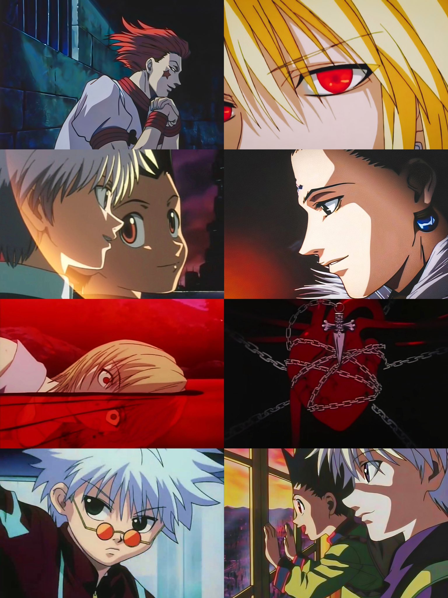 Elite Hunter x Hunter - A estética de Hunter x Hunter 1999 é tão linda!