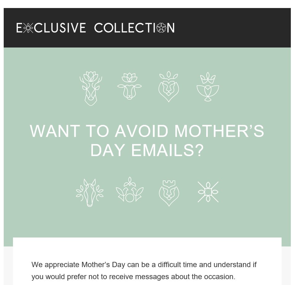 Love this, thank you very much <a href="/Exclusive_Hotel/">Exclusive Collection</a> great example of relevant email