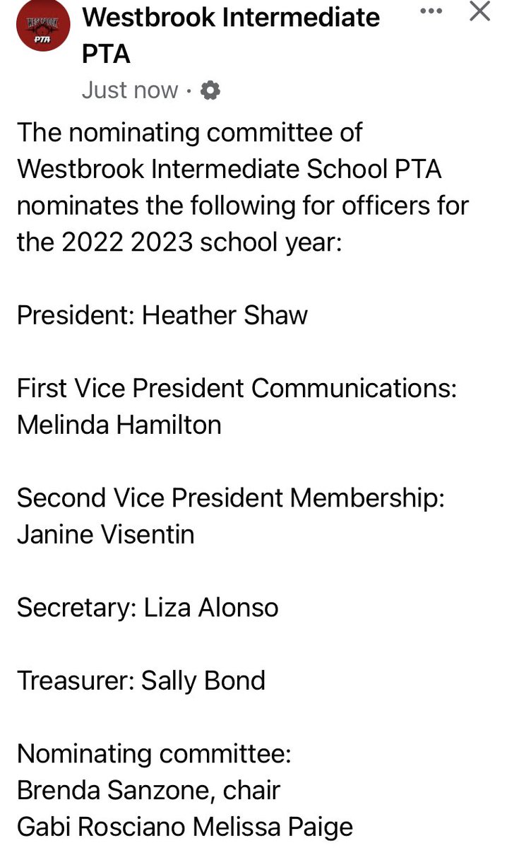 WestbrookIntermediatePTA (@ptawestbrook) on Twitter photo 