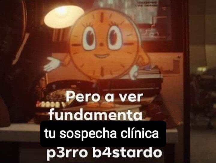 Cuando vas a solicitar una tomografía para un TCE claramente justificado.
El radiólogo: