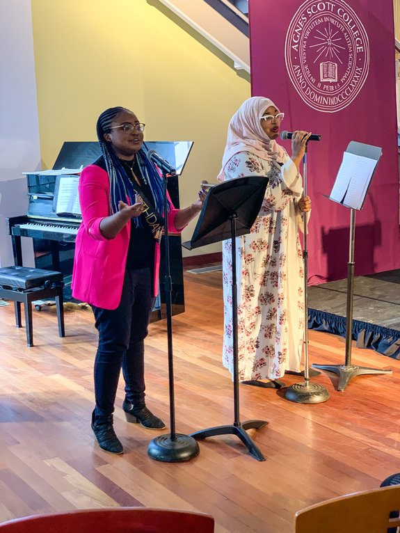 agnesscott's tweet photo. Happy Founder's Day!

We've been treated to so many beautiful performances 🎶  in the past and can't wait to celebrate 🎉 with you today at 1:30 p.m. https://t.co/l3DPZQoJzj