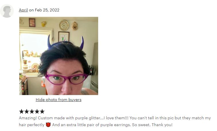 bunnybubbles's tweet photo. Nothing makes my day like customer feedback!  :) https://t.co/MZmIW2RGg2
