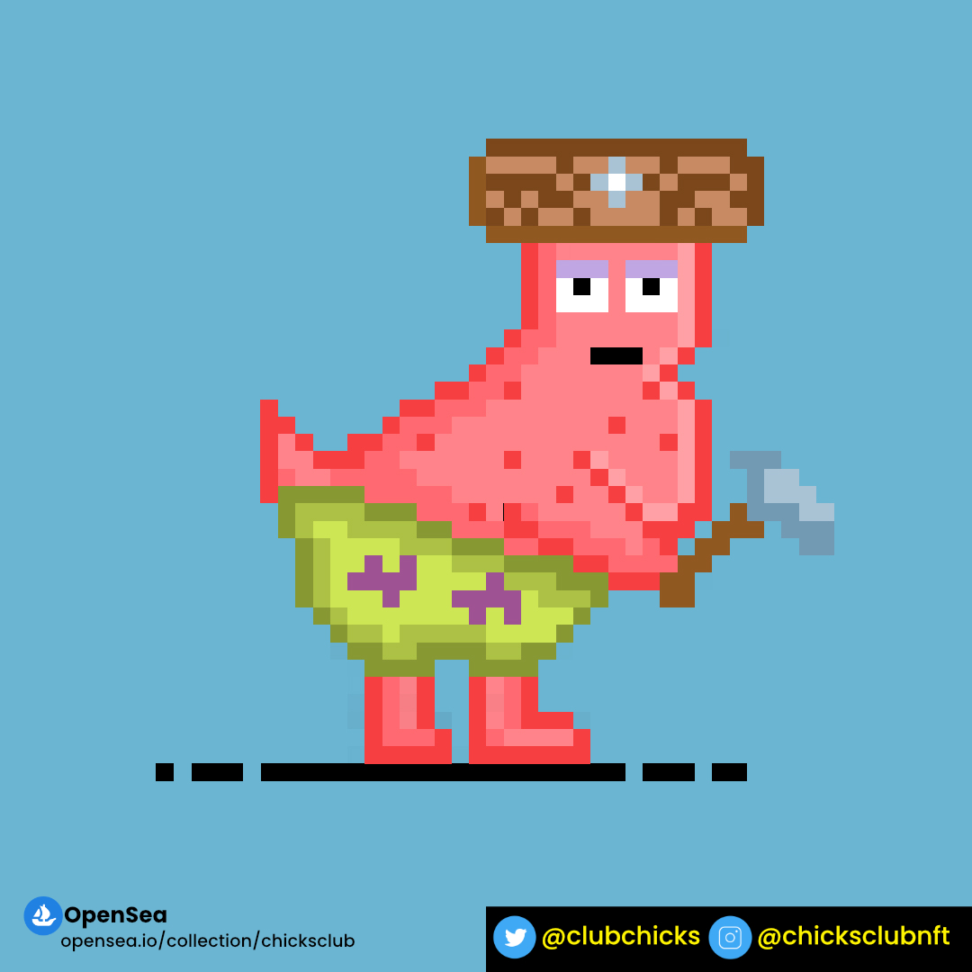 ClubChicks's tweet photo. New drop  NFT❤❤
you can grab it on : https://t.co/bKPmoc892E 

happy chicken day🐣
#NFTCollection #nftcollectors #NFTCommunity #nftindonesia #pixelart #nftchicken #chicken #chicksclub https://t.co/9Sn54ZdeSj