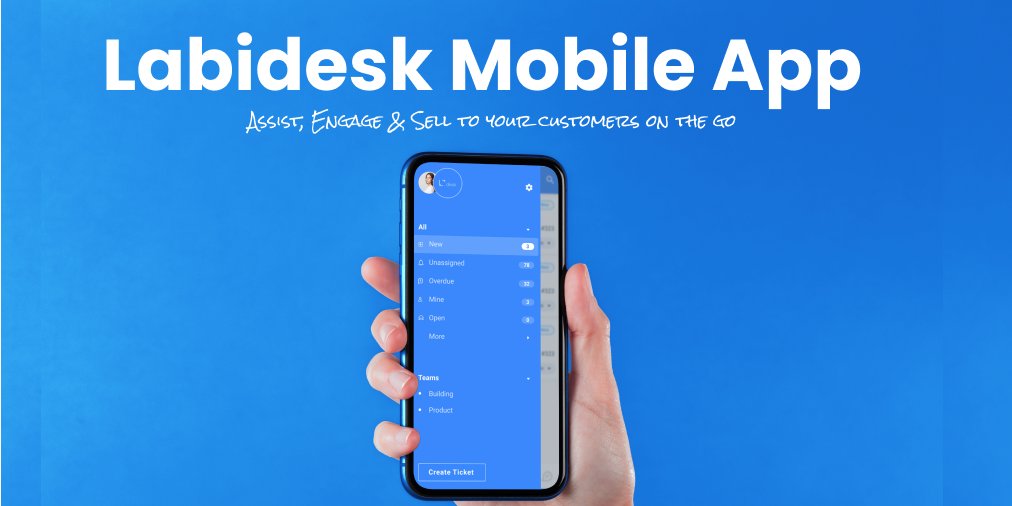 LabiDesk's tweet image. Customer Support Center at the palm of your hand ✋ 💬
🔥🔥🔥Hot offer!🔥🔥🔥
mobileapp.labidesk.com

#customersupport #helpdesk #livechat #sharedinbox