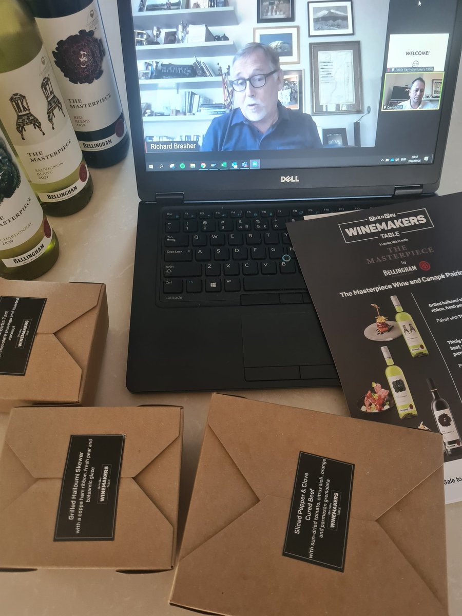 Winemakers Table introduction with the <a href="/Bellinghamwines/">bellinghamwines</a> Masterpiece creations and <a href="/PicknPay/">Pick n Pay</a> . Best collab of food, wine and art. #pnpwineclub