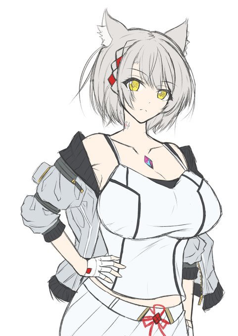 ミオちゃんのラフ
違うんですそんなつもりはなかったんです手が勝手に 