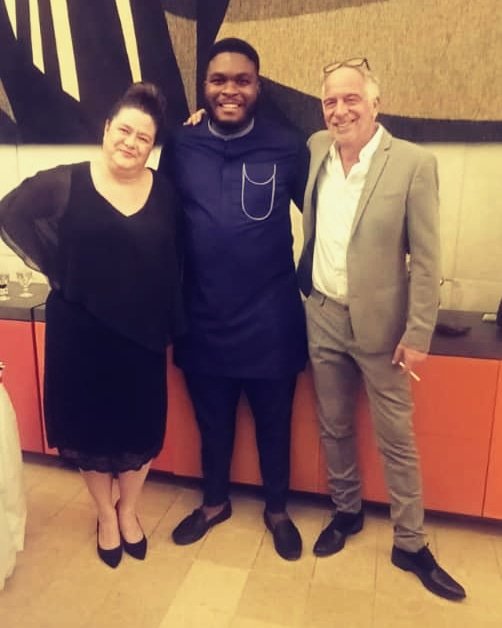 Lloyd_Manasseh's tweet photo. Special thanks to H.E Amb. @eblatmann - Ambassador of France🇨🇵 to Nigeria🇳🇬 and her hubby for the warm reception and dinner at their residence. It was indeed a pleasure at the @FranceInNigeria residence. 

#FranceInNigeria
#France
#AyadaLab https://t.co/5UubrHEh4y