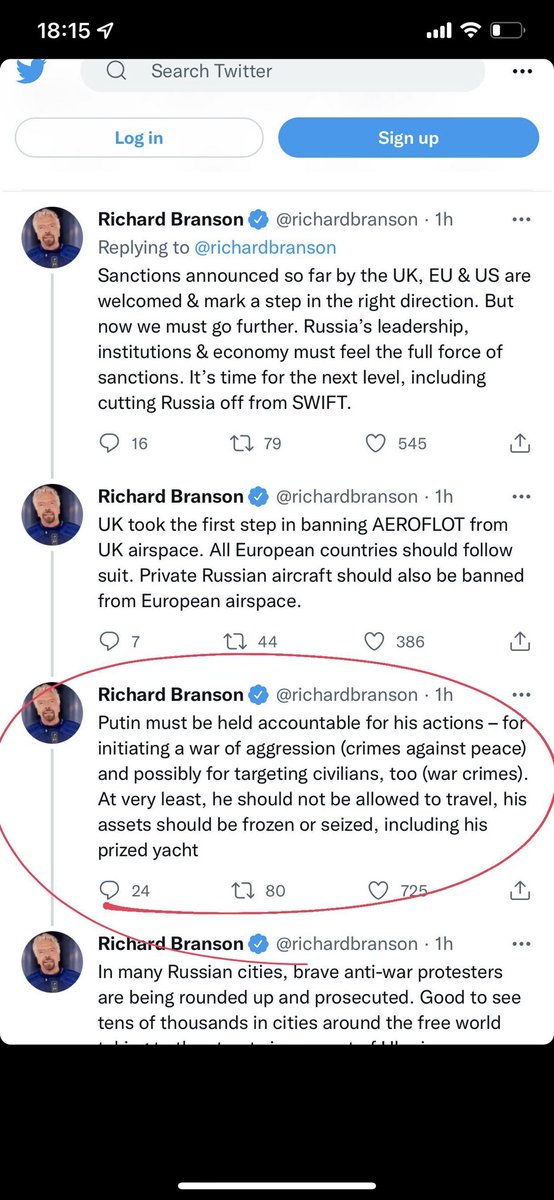 maysadek's tweet photo. Well said! @richardbranson https://t.co/wSzxKCe6F9