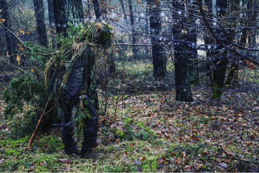 FightingFirst's tweet photo. #WeAreNATO | Hold up, @1abct1id snipers are hiding in the bushes in Drawsko Pomorskie, 🇵🇱 #StrongerTogether https://t.co/vKUyMbeEcL