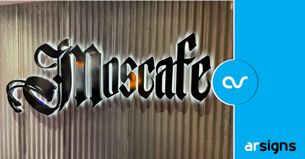 ArSigns's tweet image. There's only one job taking the highly sort after accolade of #FineSignFriday this week. 

Our halo illuminated #interiorsign for #Cotgrave's @MoscaDirectUk's soon-to-be-open staff cafeteria takes home the hashtag this week!
-
-
-
#vinylgraphics #signagedesign #signagesolutions