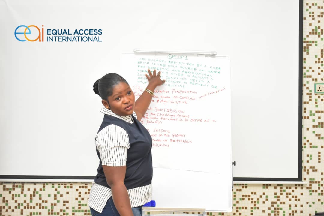 EAI_Nigeria's tweet photo. Our Kaduna state 2 LEAD training day 2 started with a recap and presentation by participants on Power Mapping and Mediation. 

#securingnigetiancommunities
#securenorth
#prace4arewa
#farartattbara https://t.co/YkaAW1vRhB