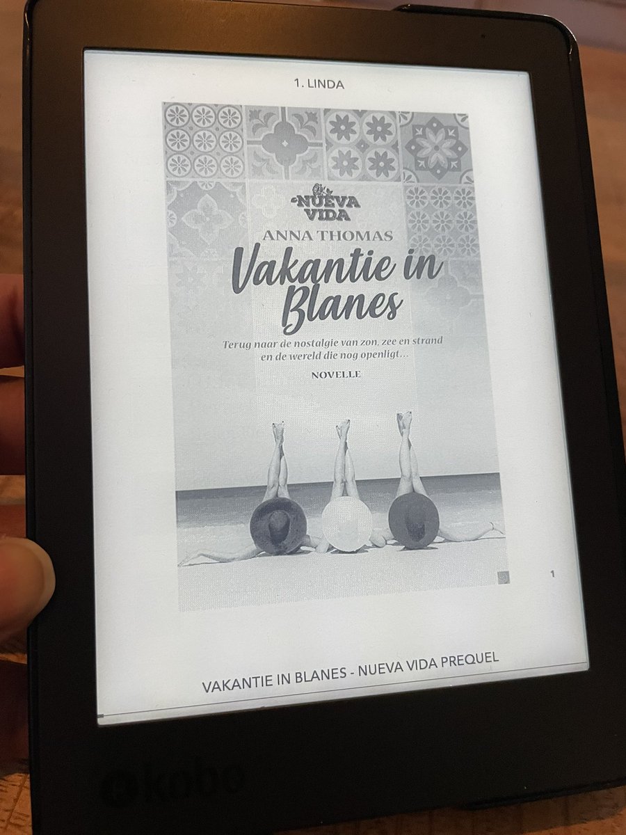 Mir6776's tweet photo. Boek 14/52 #BoekPerWeek #AnnaThomas #VakantieInBlanes #NuevaVida #Serie #Sequel #KortVerhaal ⭐️⭐️⭐️⭐️ https://t.co/tiEAu992SJ