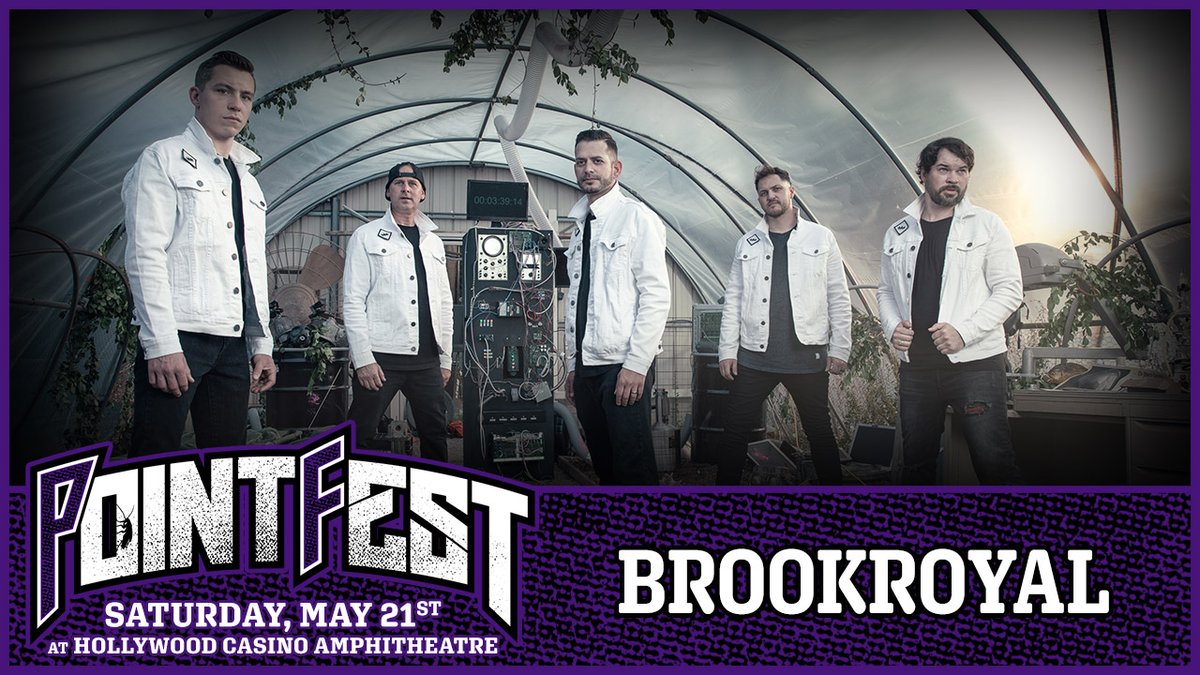 1057thePoint's tweet photo. We are excited to announce TWO additions to the #POINTFEST 2022 lineup! @shamansharvest and @brookroyal will both be performing on May 21st, 2022 @HollywoodAmpSTL! Get all the details at https://t.co/EWuTAL9a5G https://t.co/4YwkOOh2JQ
