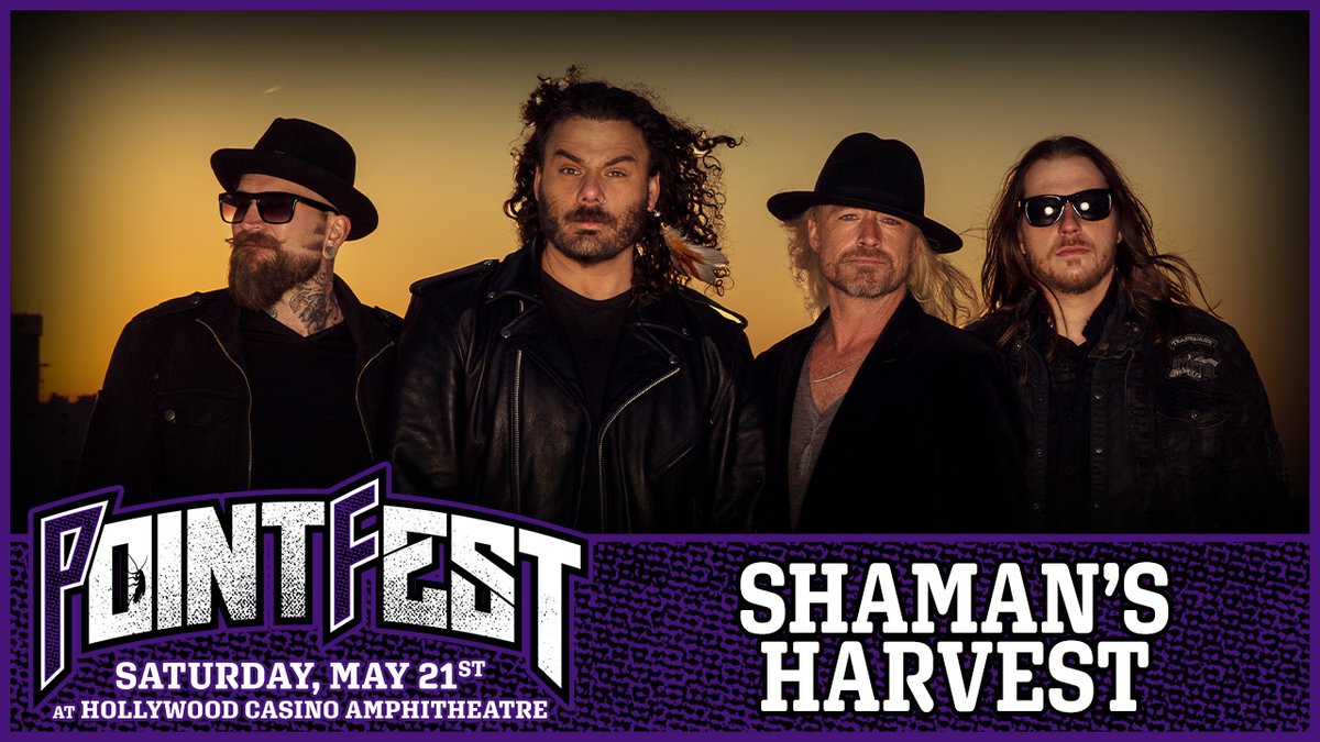 We are excited to announce TWO additions to the #POINTFEST 2022 lineup! <a href="/shamansharvest/">Shaman's Harvest</a> and <a href="/brookroyal/">Brookroyal</a> will both be performing on May 21st, 2022 <a href="/HollywoodAmpSTL/">Hollywood Casino Amphitheater</a>! Get all the details at 1057thepoint.com/pointfest