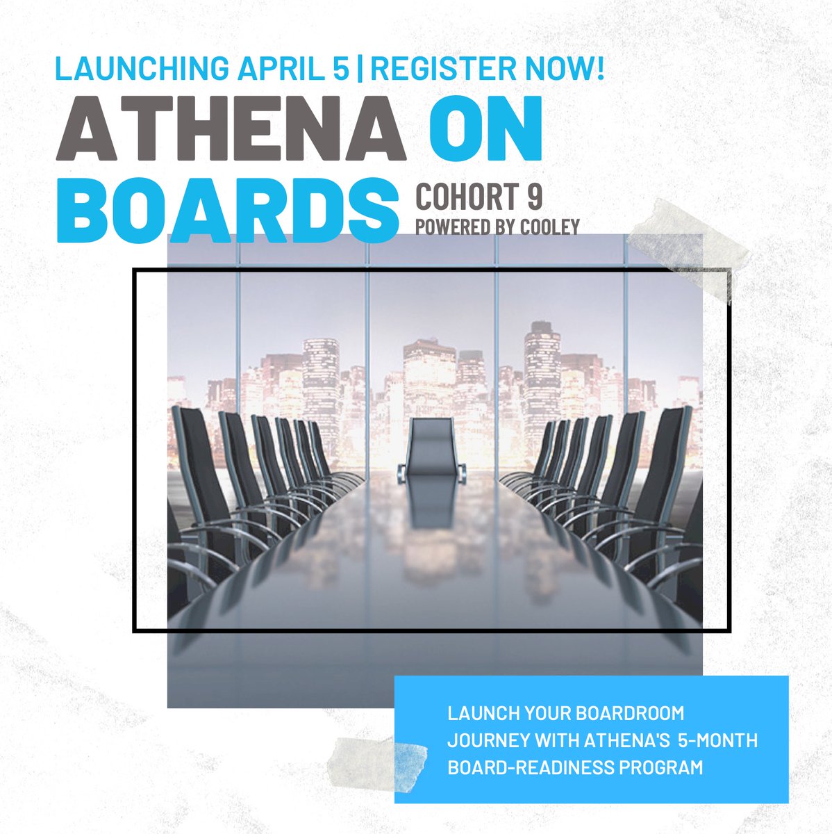 AthenaSTEMWomen's tweet photo. AOB9 LAUNCHING APRIL 5 | Powered by Cooley LLP
REGISTER NOW!
#TheAthenaEffect #WomeninSTEM #ConnectTransformLead #STEM
https://t.co/xNNuWY5HJB https://t.co/itXboWBczu