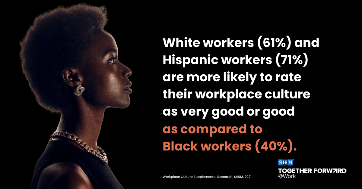 SHRM's tweet photo. Our #TogetherForwardAtWork initiative was launched to spark an open dialogue about racial inequity in the #workplace and now we’re taking the next step by providing tangible tools to construct equitable hiring practices and empathetic cultures. https://t.co/iYNsTLn0CF https://t.co/rFmk3k6HOc