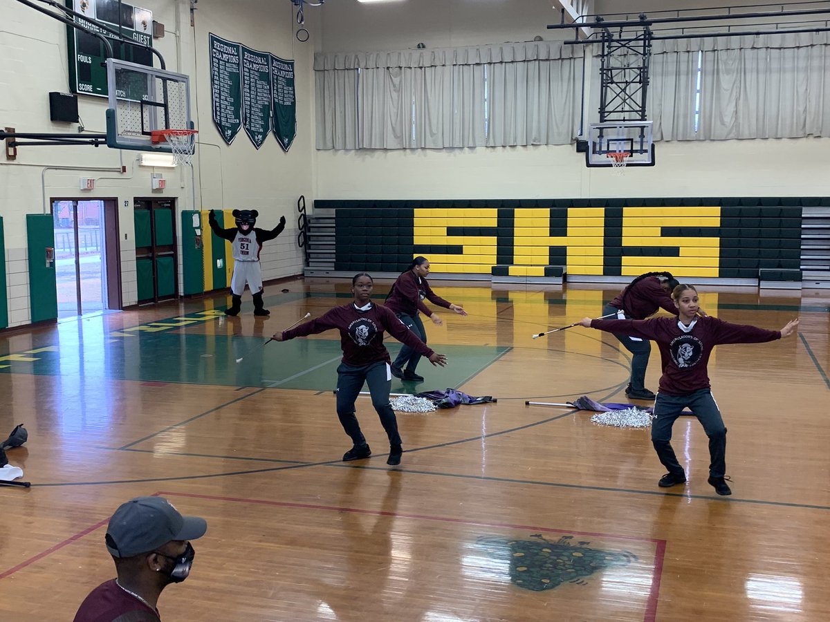 Thank you @VUU_Football @VUUPanthers for putting an awesome cap on our Black History Month celebration. The VUU Band ROCKS!!! #CIAATourney #ciaabaltimore