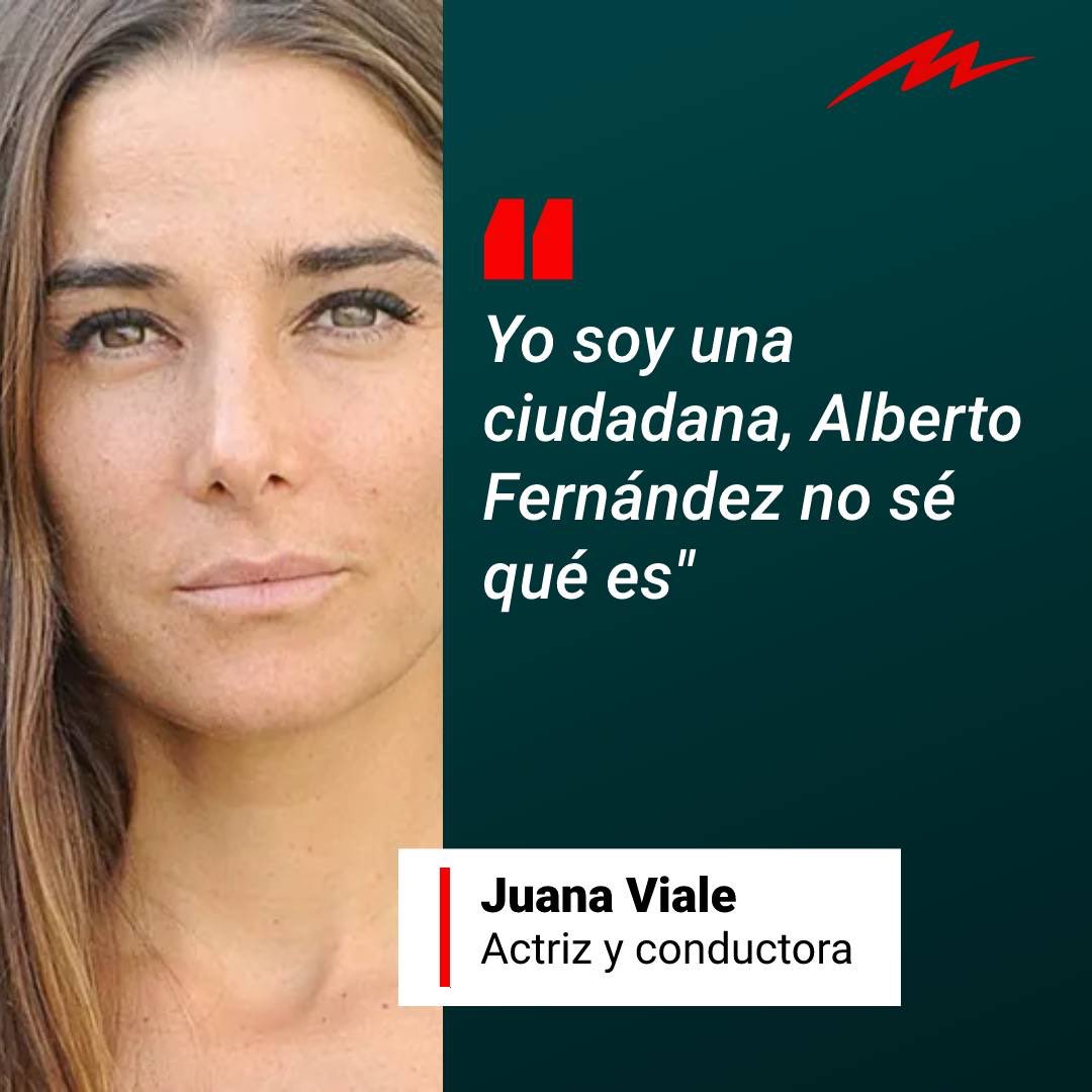 Que enorme virtud es el coraje!
Y <a href="/ViaJuani/">Juana Viale</a> lo tiene de sobra 👏👏👏👏👏