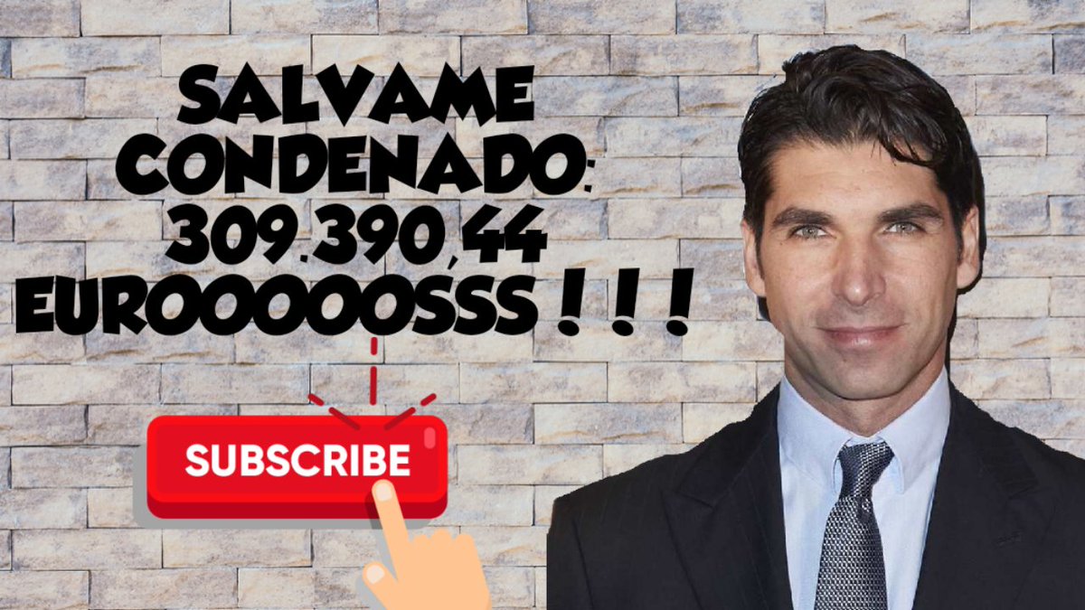 HOY, 22:00 HORAS, DIRECTO: SALVAME ha sido CONDENADO  a pagar más de 300.000 euros a CAYETANO RIVERA por vulnerar su HONOR. En la SENTENCIA se les llama AGRESIVOS tanto a ellos como a SOCIALITE. La maldición del GUSILUZ PIERDE PLEITOS ... 💣
Link: youtu.be/4IpbKMuBKrs