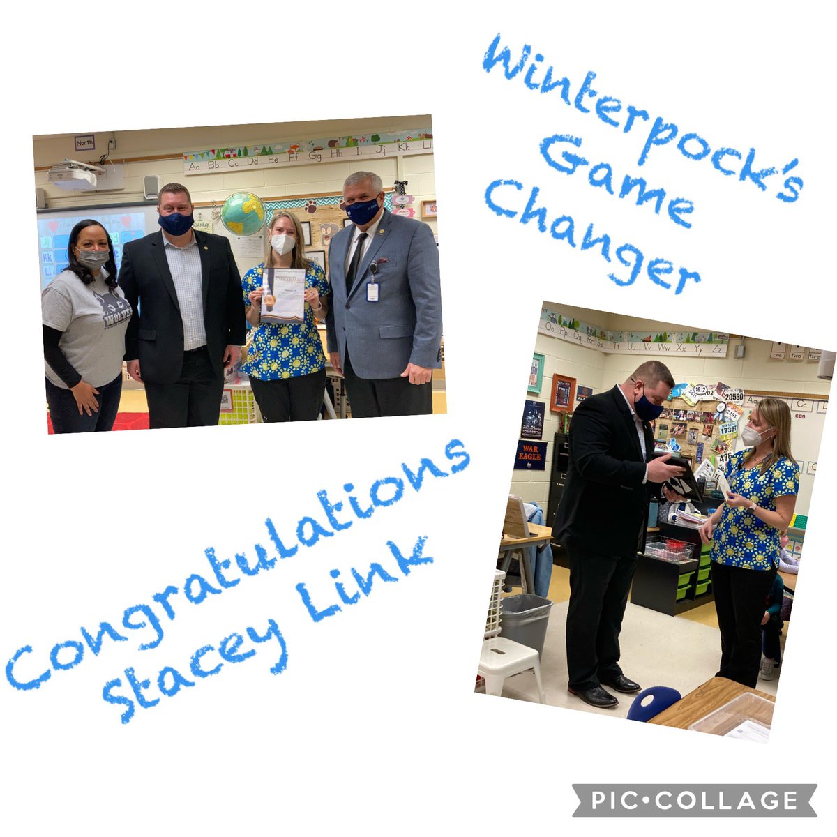 We are so lucky to have Stacey Link as part of the Wolfpack. She is a Game Changer everyday! #WPESwolves #oneCCPS <a href="/rmharter/">Ryan Harter</a> @ccpsinfo <a href="/DrD_CCPS/">Merv Daugherty</a> <a href="/holley_edu/">Tylea (Holley) Owens</a> <a href="/WinterpockAP/">Jennifer Malcolm</a> @ParnellUVA <a href="/MrsHouse8/">Mrs. House</a>