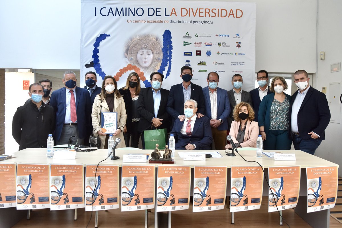 El turismo sostenible no puede excluir a nadie. El primer Camino de la Diversidad hará que personas con discapacidad puedan realizar una peregrinación a El Rocío totalmente accesible. Celebro esta bonita iniciativa de <a href="/COCEMFESEVILLA/">COCEMFE Sevilla</a> que se llevará a cabo en abril. <a href="/TurismoAND/">Consejería de Turismo y Andalucía Exterior</a>