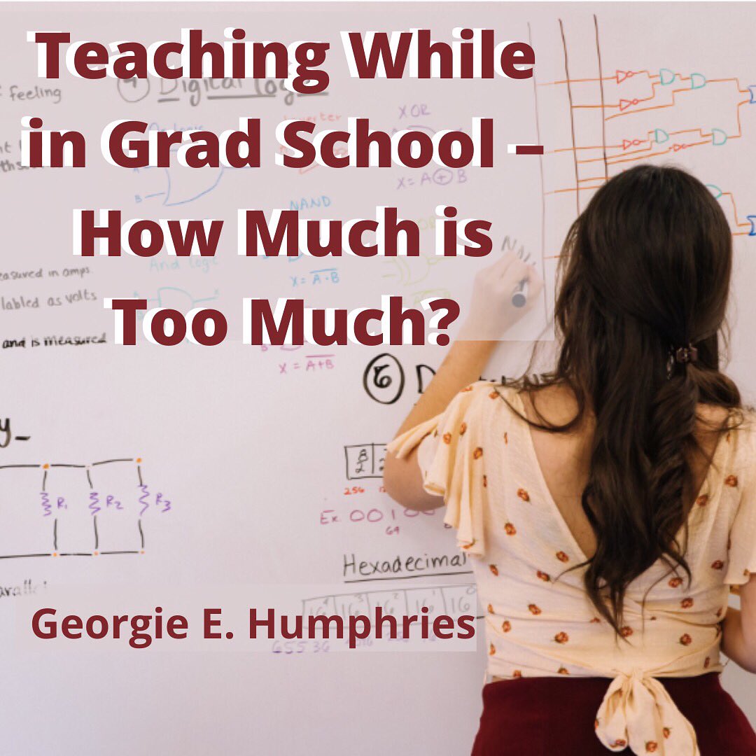 rootedinstem's tweet photo. Happy Friday! We’ve got a new blog from our first contributing author from the East Coast! This week 🧬Georgie Efegenia Humphries🧬 shares “Teaching While in Grad School - How Much is Too Much?”

Find this new piece in the Grad. School tab &amp; share it with friends! https://t.co/dCb3KXmpHK