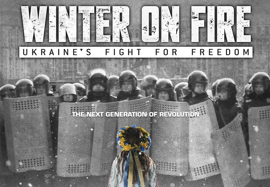 decentyip's tweet photo. 2019年香港运动时没看完的《Winter on Fire》今晚终于看完。冲突演变戏码一模一样，不同的是乌克兰人民前赴后继绝不退缩的勇气。

「爸爸，不要去了，等我长大了自己亲手打倒他们。」
「我们失去了这个国家最优秀的人民。」

当年那个12岁视战场为学校的小勇士，现在也已经20岁了。

荣耀归于乌克兰🇺🇦 https://t.co/25HLED5SQi
