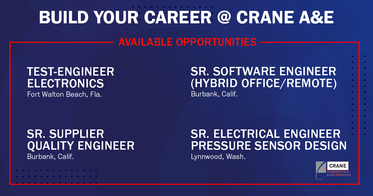 Crane Aerospace & Electronics (CraneAE) / Twitter