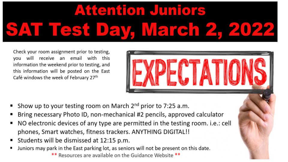 JUNIORS! All BHS, CCP, and MCCC juniors must take! <a href="/BHSSchmidtAP/">Mrs. Schmidt</a> <a href="/BCSDBrunswickHS/">Brunswick High School</a>
