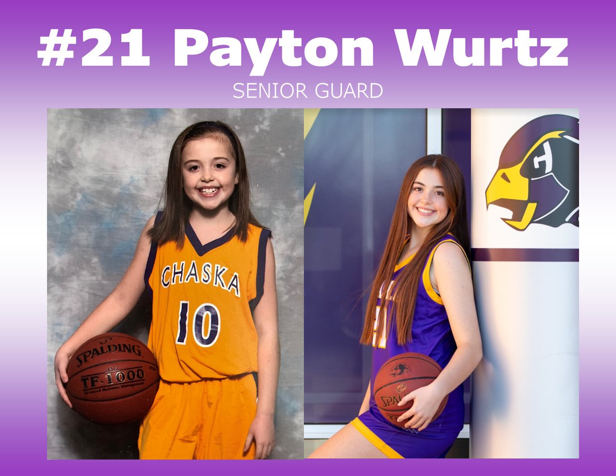 🏀#21 Payton Wurtz🏀
College: Undecided
Major: Mathematics
Favorite show: Friday Night Lights
Favorite movie:  Marvel movies
Favorite food: Chick-fil-A Mac &amp; Cheese
Favorite🏀memory: Our whole tournament run from last year and especially winning state
