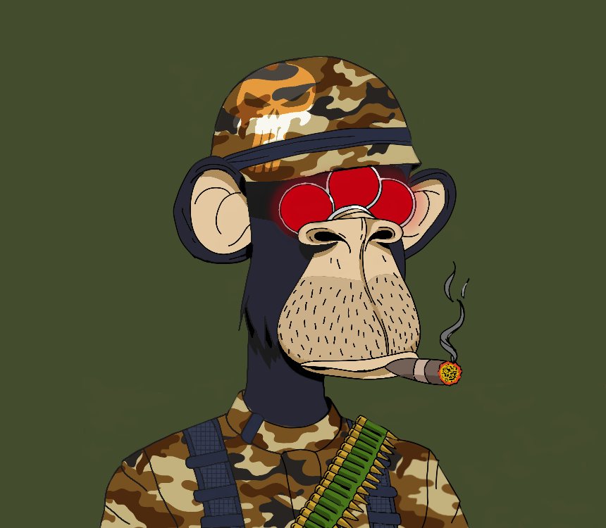 My BAYC Custom IS on progress ,take yours on opensea !!! #NFTCollection #NFTCollection #NFTGiveaway #art #digitalart #BTC #ETH #Ethereum #BoredApeYC #BAYCCUSTOM #NFT #opensea #OpenSeaNFT #rarible #painting