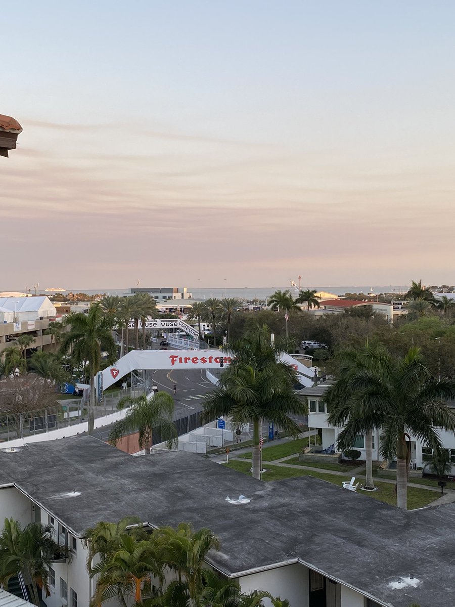 Super excited to be at the <a href="/GPSTPETE/">Firestone Grand Prix of St. Petersburg</a> <a href="/IndyCar/">NTT INDYCAR SERIES</a> race this weekend!! What a track 👌🏾