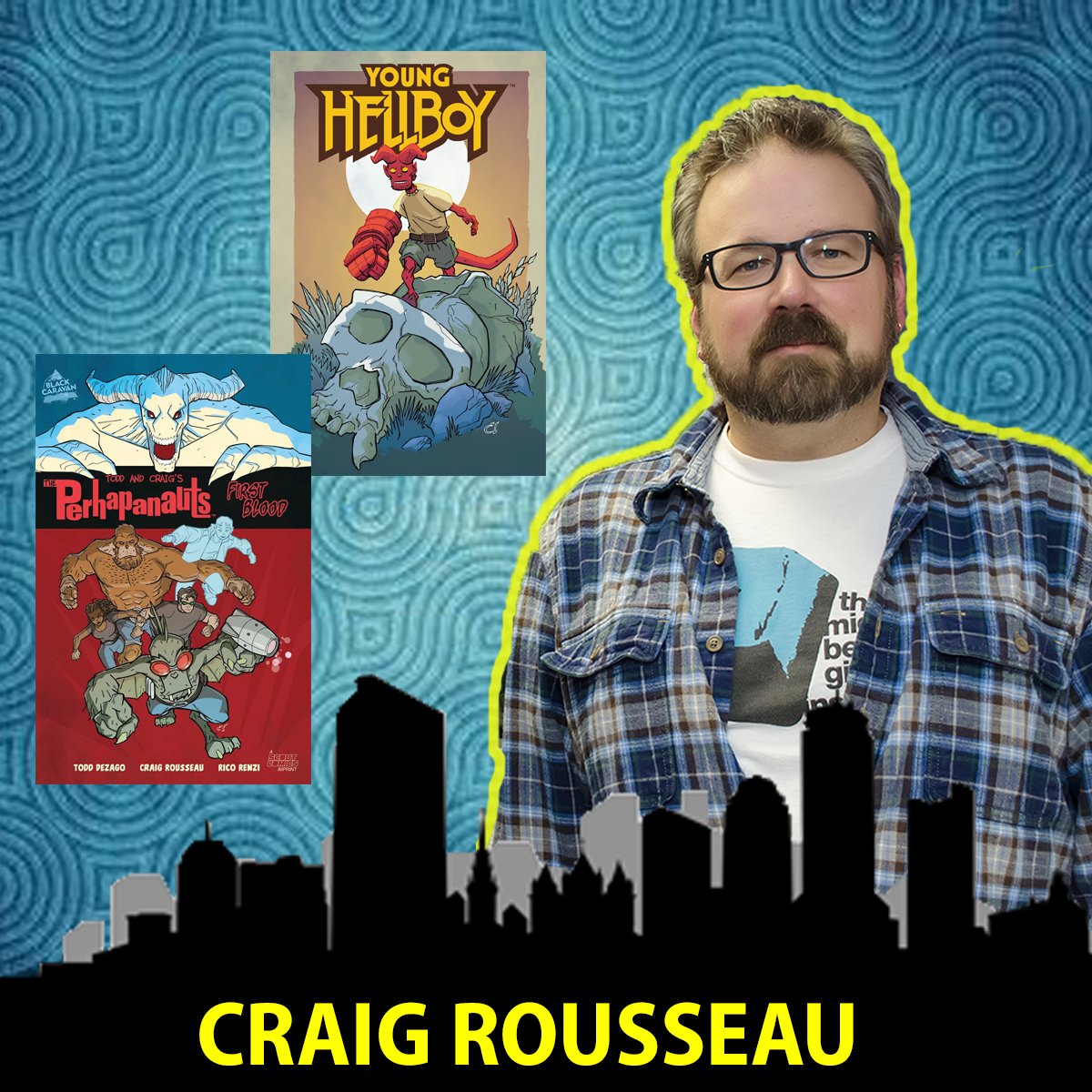 wickedcomiccon's tweet photo. Artist #CraigRousseau joins us for #WickedComicCon on Saturday April 9! He is best known for his work on titles including #YoungHellboy #Perhapanauts #KyrraAlienJungleGirl #BatmanBeyond #Impulse &amp; more. 
Get tickets now: https://t.co/Qsa8fQURmJ
Kids 12 &amp; under get FREE admission https://t.co/6MZpHUUpMi