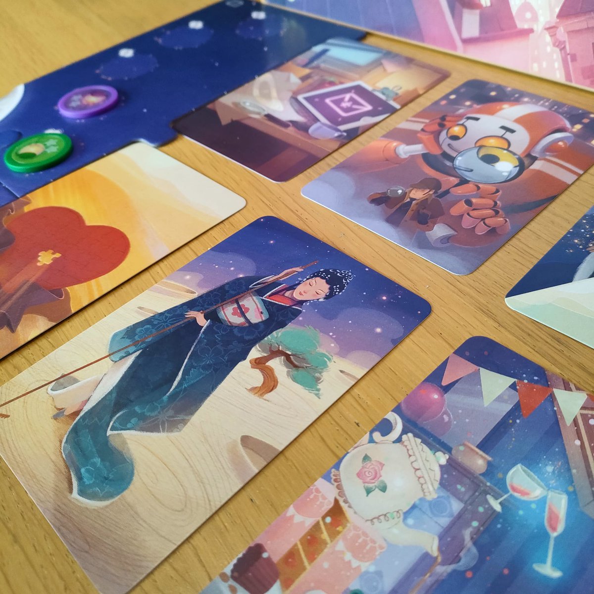 Playopolis's tweet image. New in and quickly a firm favourite of ours is Stella! A bit like Dixit crossed with Code Names!