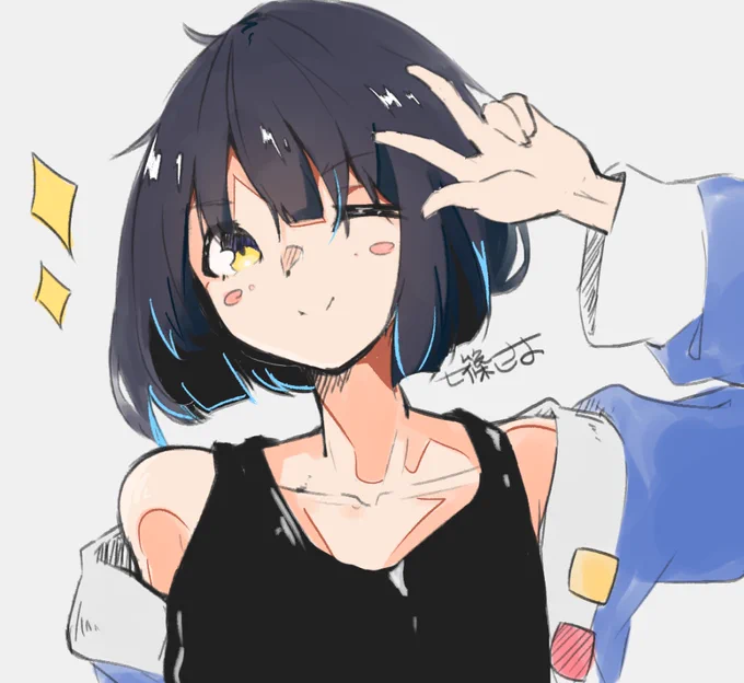 七篠さよさん描きました! [@nanasayo09 ]
#さよを探せ 