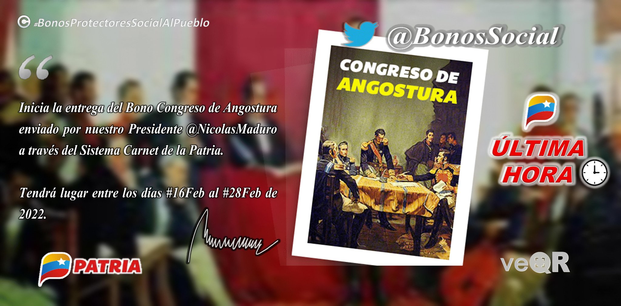 Entérate qué bono especial será entregado por el Sistema Patria