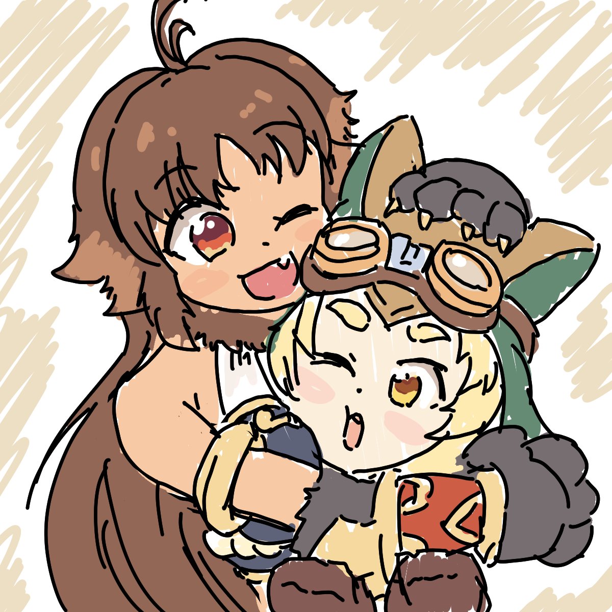 「頑張って描いた
カオマチュ
#プリコネR 」|ゼータ@のイラスト