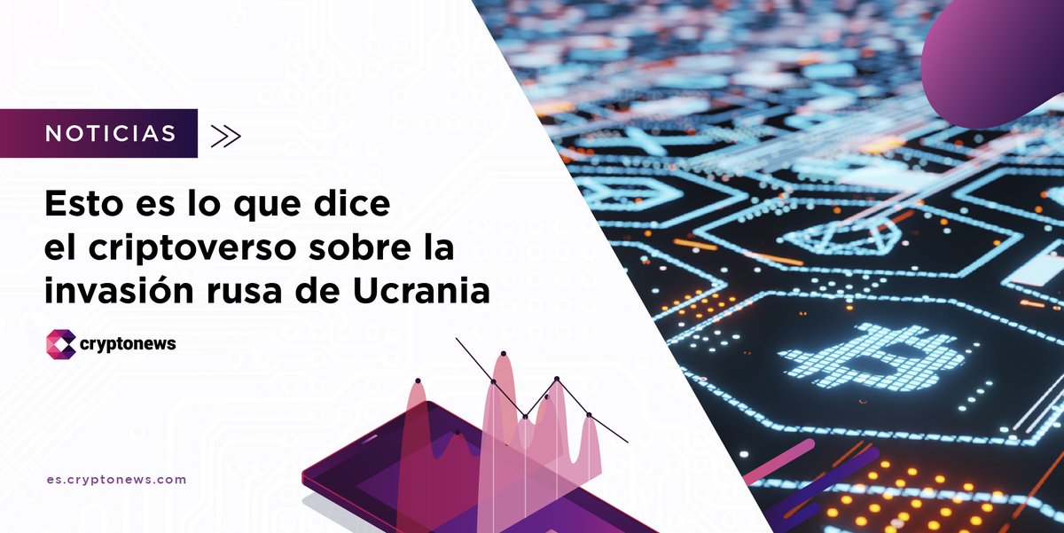 cryptonews_es's tweet image. 💬#RusiaUcrania : ¿Qué opina el #criptoverso sobre este conflicto?. Ingresá a👉bit.ly/3t8aXmT y enterate.