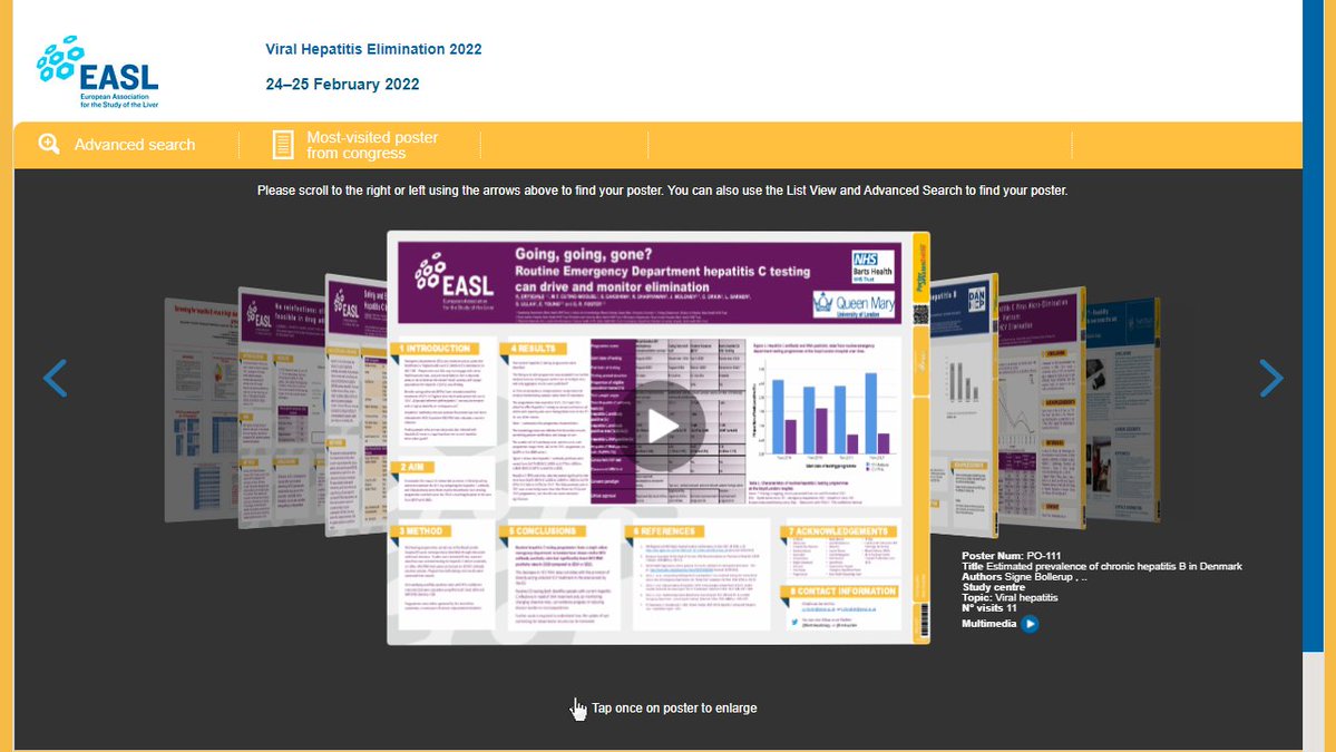 Kate Drysdale (@kmdrysdale) on Twitter photo Thrilled that our poster "Going, going, gone? Routine ED hepatitis C testing can drive and monitor elimination" has been at #EASLspecial on viral hep today.
<a href="/blizard_inst/">Blizard Institute</a> <a href="/BartsHepatology/">Barts Hepatology</a> <a href="/NHSBartsHealth/">Barts Health</a>
<a href="/SubaDakshina/">Suba Dakshina</a> <a href="/crageshri/">Dr Rageshri Dhairyawan</a> <a href="/profchloeorkin/">@profchloeorkin.bsky.social</a> <a href="/drliat/">Liat Sarner</a> @SadnaUllah <a href="/dremmayoung/">Emma Young</a> Thrilled that our poster "Going, going, gone? Routine ED hepatitis C testing can drive and monitor elimination" has been at #EASLspecial on viral hep today.
<a href="/blizard_inst/">Blizard Institute</a> <a href="/BartsHepatology/">Barts Hepatology</a> <a href="/NHSBartsHealth/">Barts Health</a>
<a href="/SubaDakshina/">Suba Dakshina</a> <a href="/crageshri/">Dr Rageshri Dhairyawan</a> <a href="/profchloeorkin/">@profchloeorkin.bsky.social</a> <a href="/drliat/">Liat Sarner</a> @SadnaUllah <a href="/dremmayoung/">Emma Young</a>